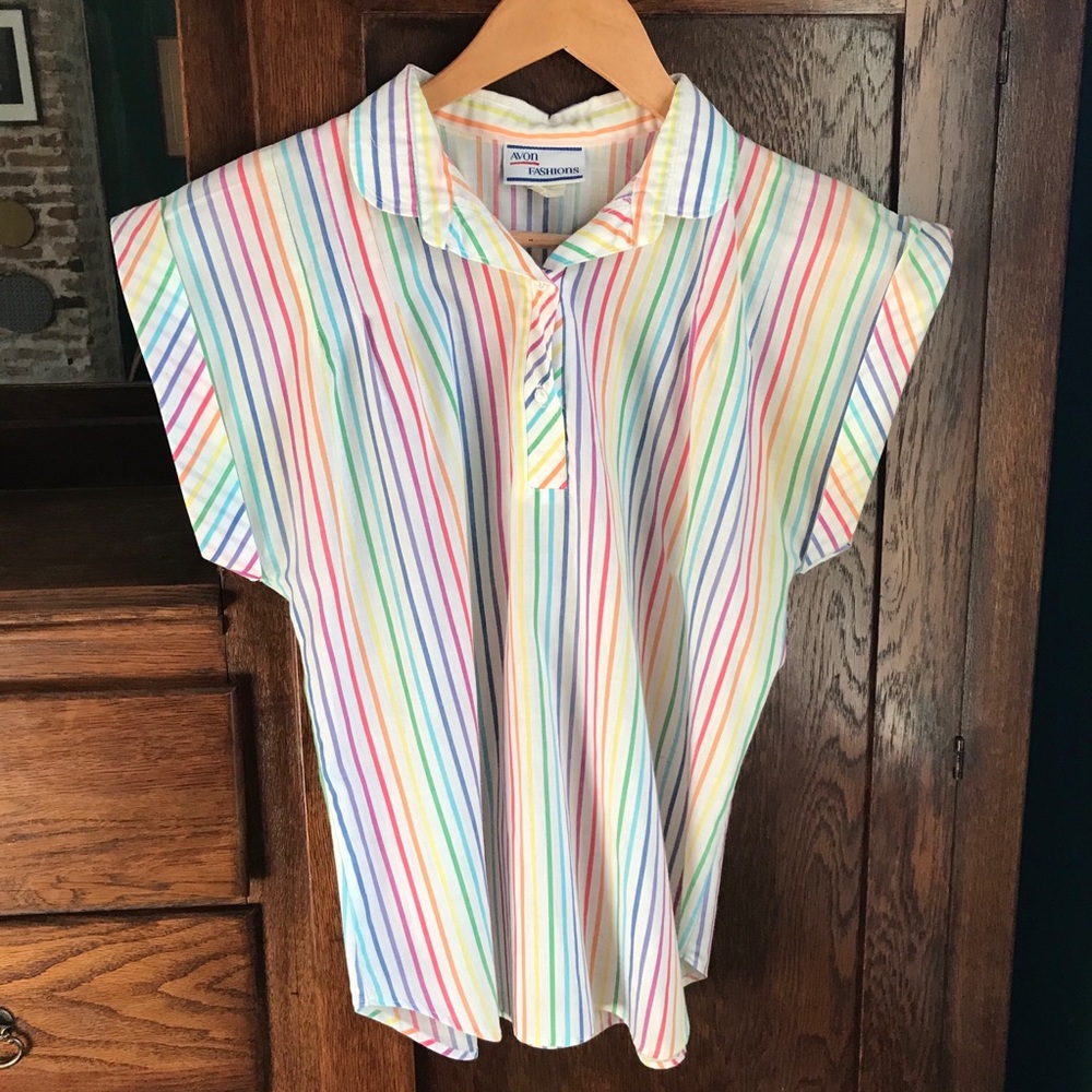 Vintage Avon Fashion Top